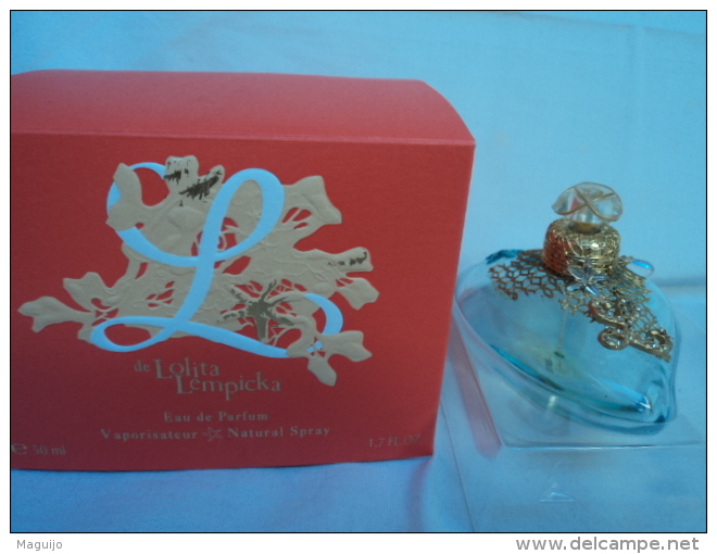 LOLITA LEMPICKA   : LE " L"  VAPO VIDE + BOITE  LIRE ET VOIR !! - Miniatures Femmes (avec Boite)