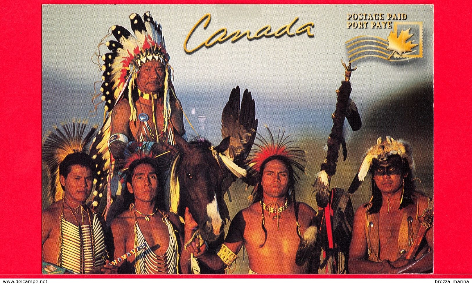 CANADA - Cartolina Viaggiata Nel 2005 - Native Indians - Indiani Dell'America Del Nord