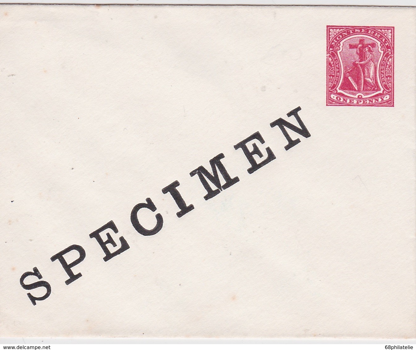 MONTSERRAT ENTIER POSTAL LETTRE SPECIMEN - Montserrat