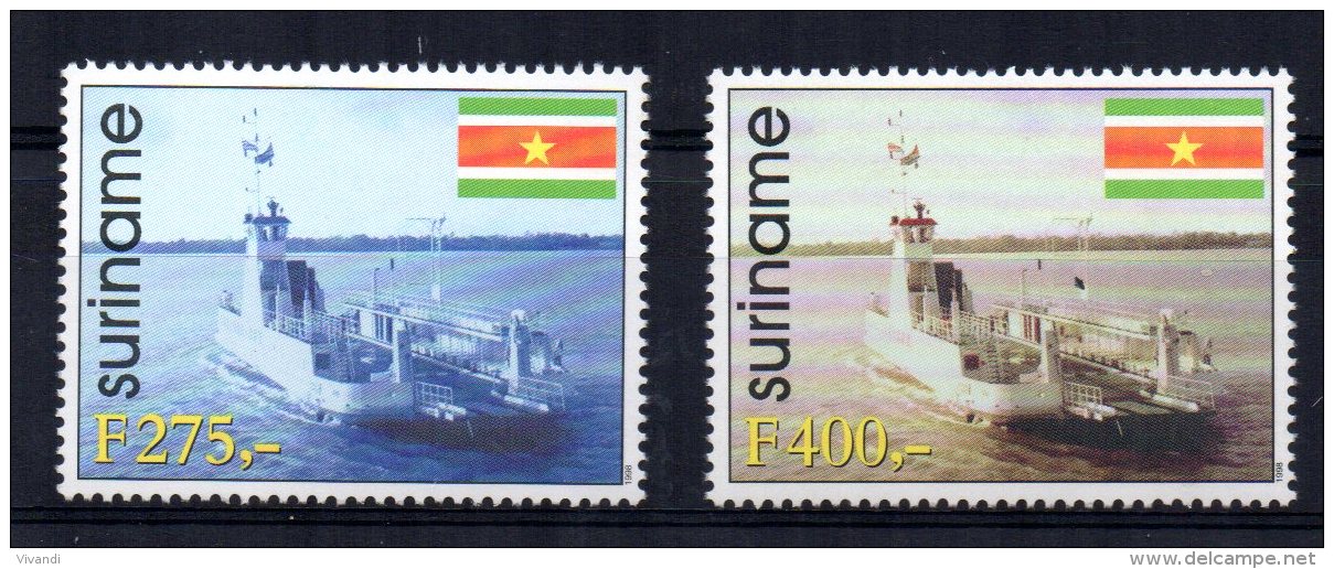 Surinam - 1998 - Surinam-Guyana Ferry - MNH - Surinam