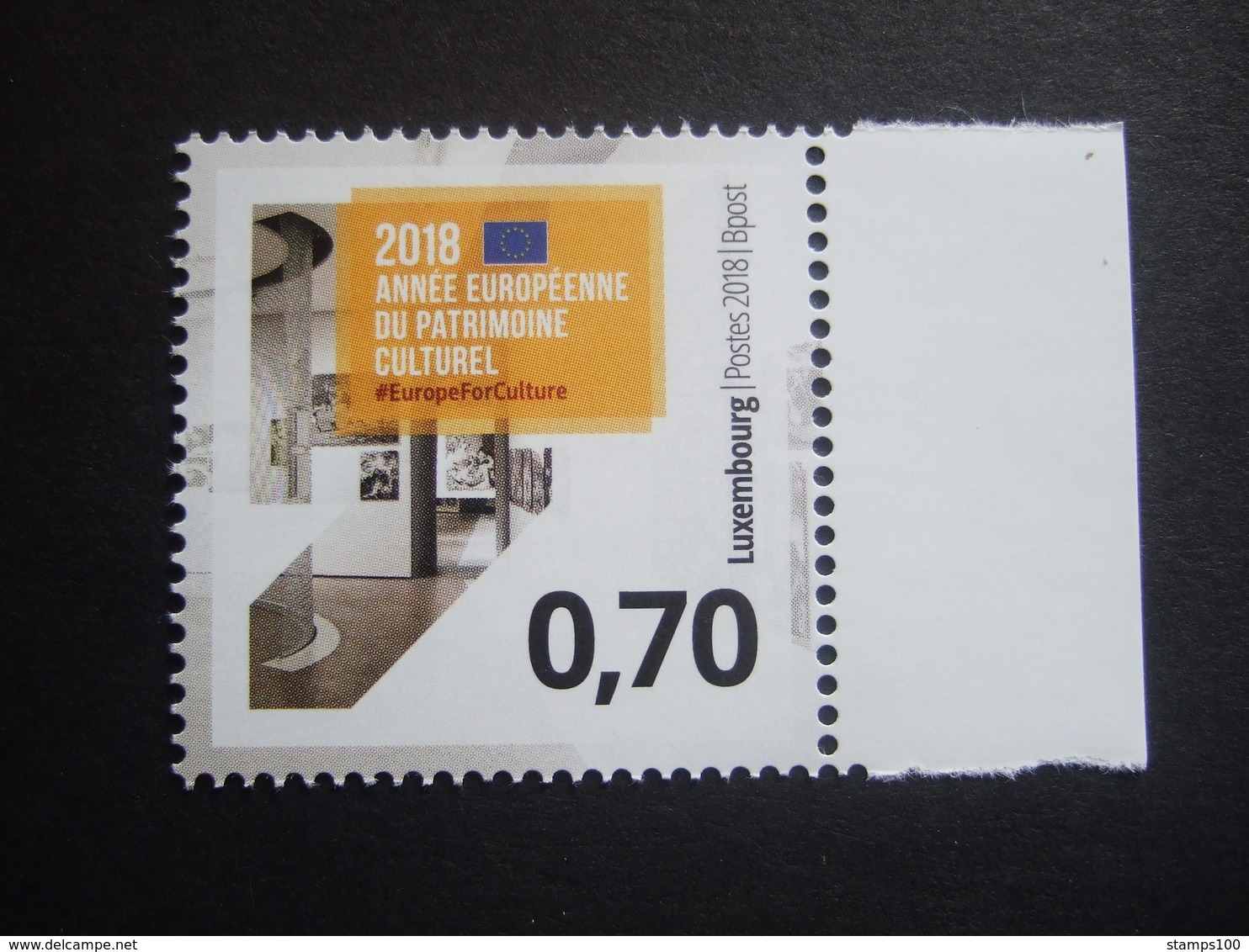 LUXEMBOURG. 2018  European Year Cultural Heritage (patrimonium). MNH **  (010503-070) - Unused Stamps