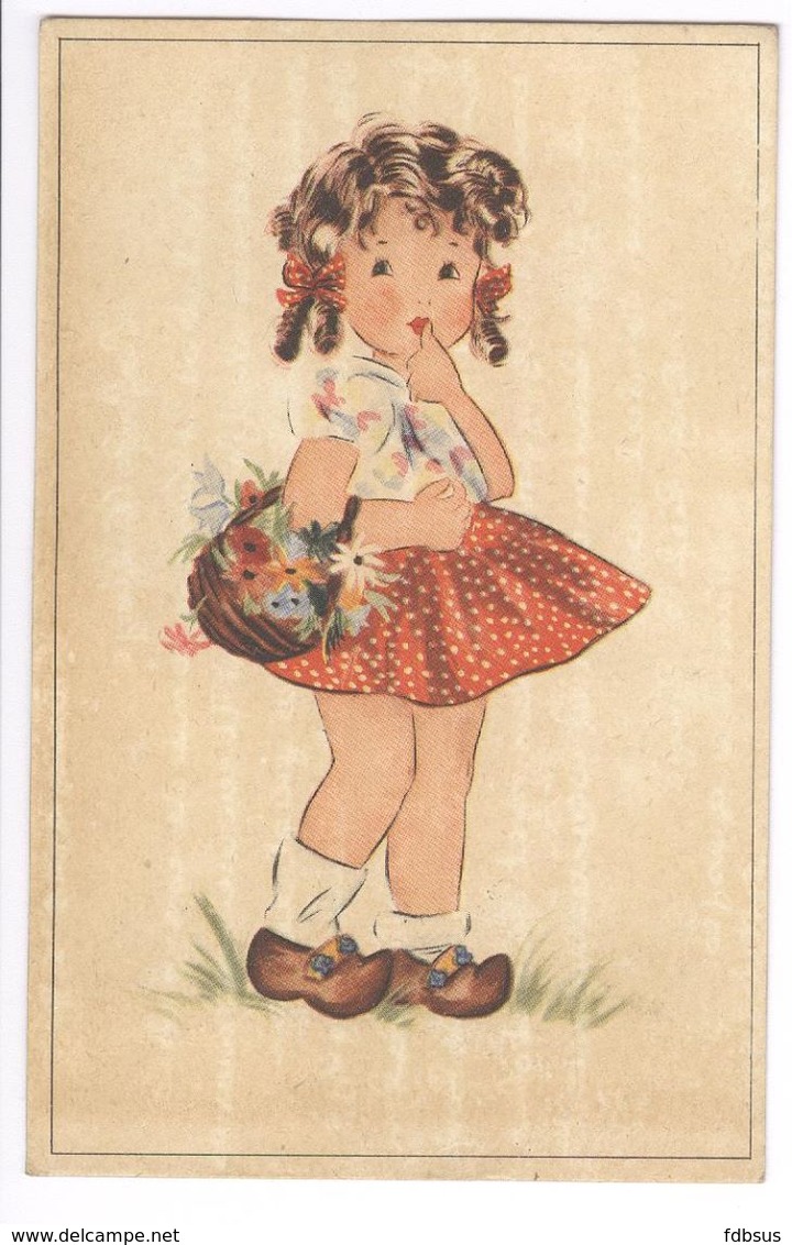 1948 - COLOPRINT 3622-  PETITE FILLE - KLEIN MEISJE -  JUPE ROKJE  -   TRES BELLE CARTE - ZEER MOOIE KAART - Other & Unclassified