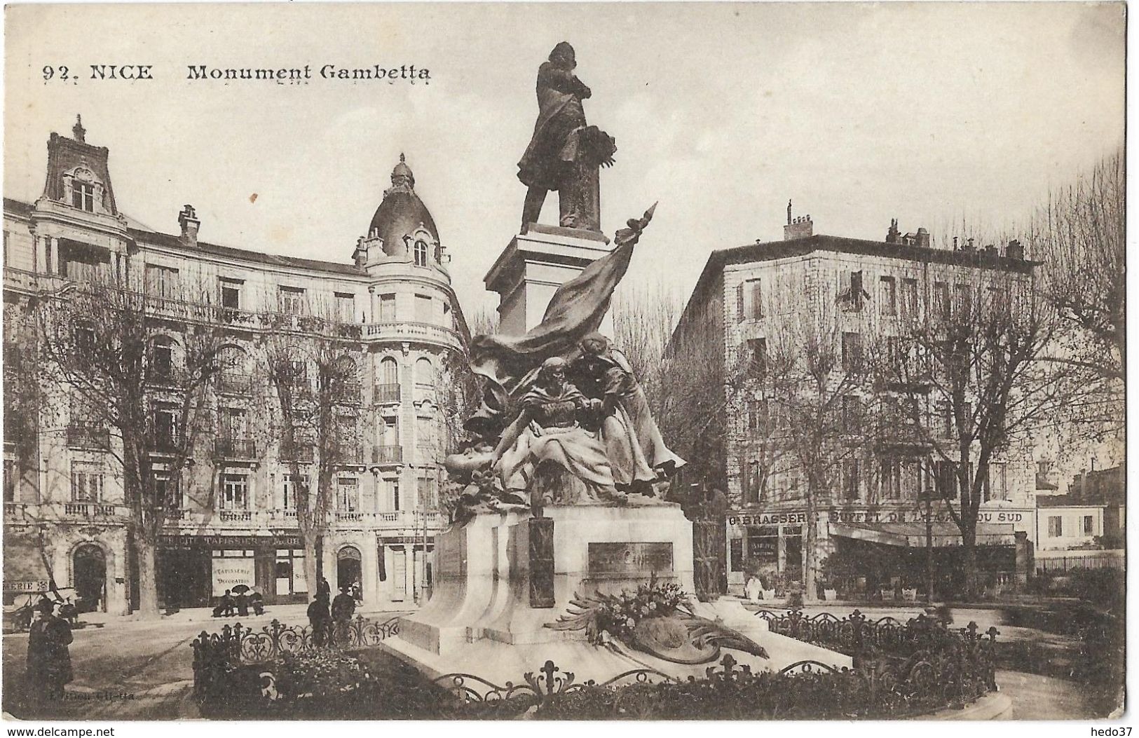 Nice - Monument Gambetta - Monuments, édifices