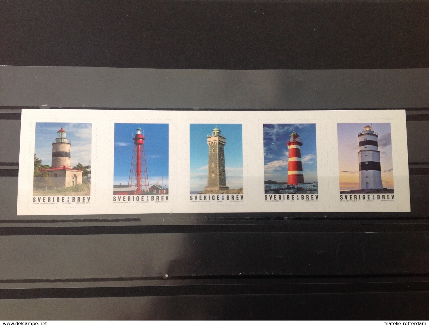 Zweden / Sweden - Postfris / MNH - Complete Set Vuurtorens 2018 - Unused Stamps