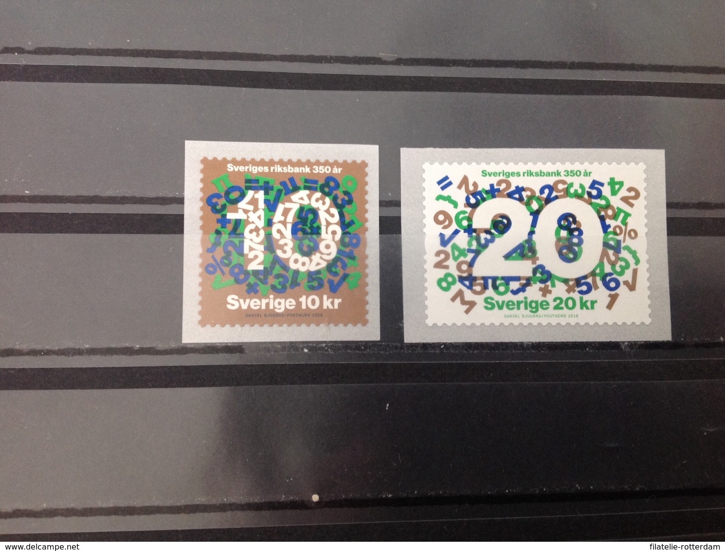 Zweden / Sweden - Postfris / MNH - Complete Set 350 Jaar Zweedse Rijksbank 2018 - Unused Stamps