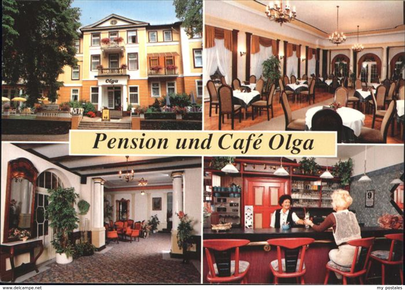 41257867 Bad Liebenstein Pension Cafe Olga Eberhard Bergt Bad Liebenstein - Bad Liebenstein