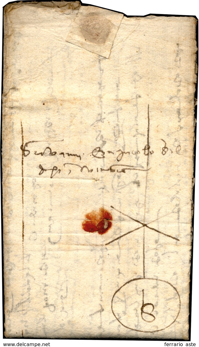 60 1459 - Lettera Completa Di Testo Da Firenze A Venezia, Con Gilda Mercantile Con Monogramma B. Molto ... - ...-1850 Préphilatélie