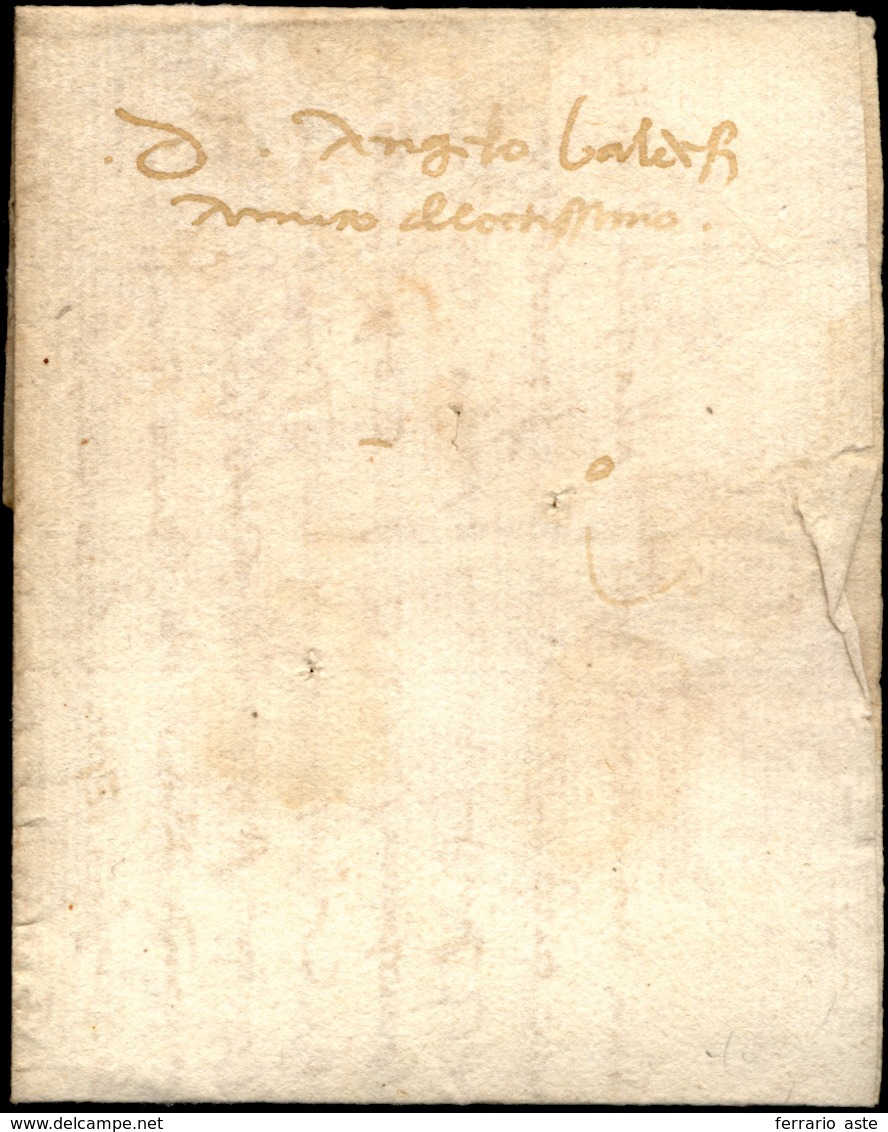 61 1459 - Lettera Completa Di Testo Da Mantova 25/5/1499.... - ...-1850 Préphilatélie