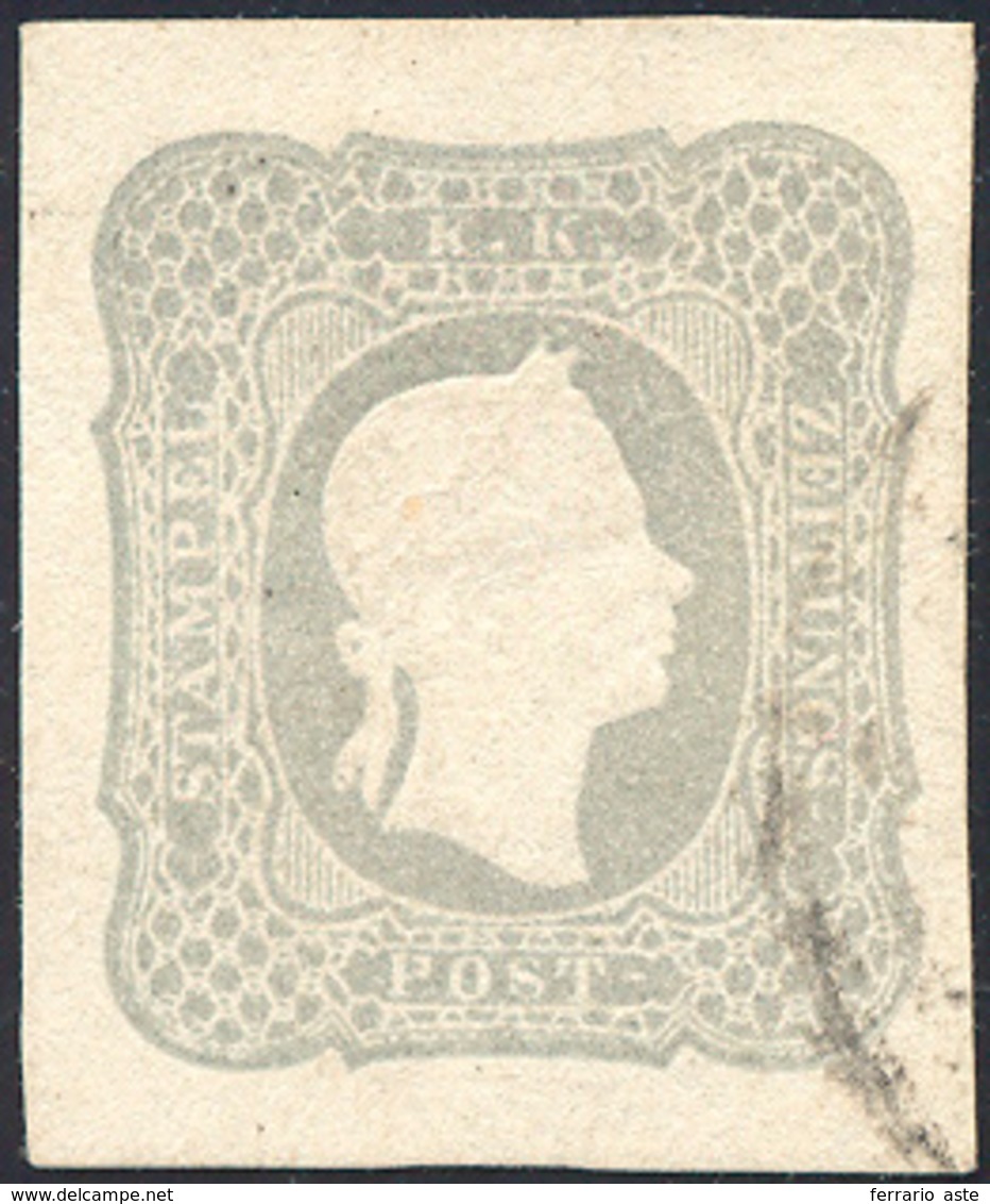 236 1861 - 1,05 S. Grigio (10e), Usato, Perfetto. A.Diena, Russo, Raybaudi.... - Lombardo-Vénétie