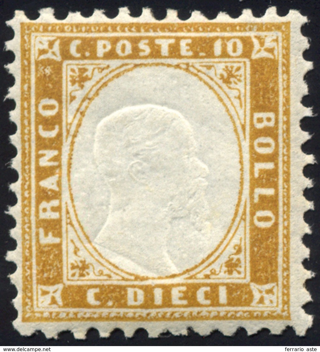 1194 1862 - 10 Cent. Bistro (1f), Nuovo, Gomma Originale Integra, Perfetto. Freschissimo E Ottimamente Ce... - Sonstige & Ohne Zuordnung