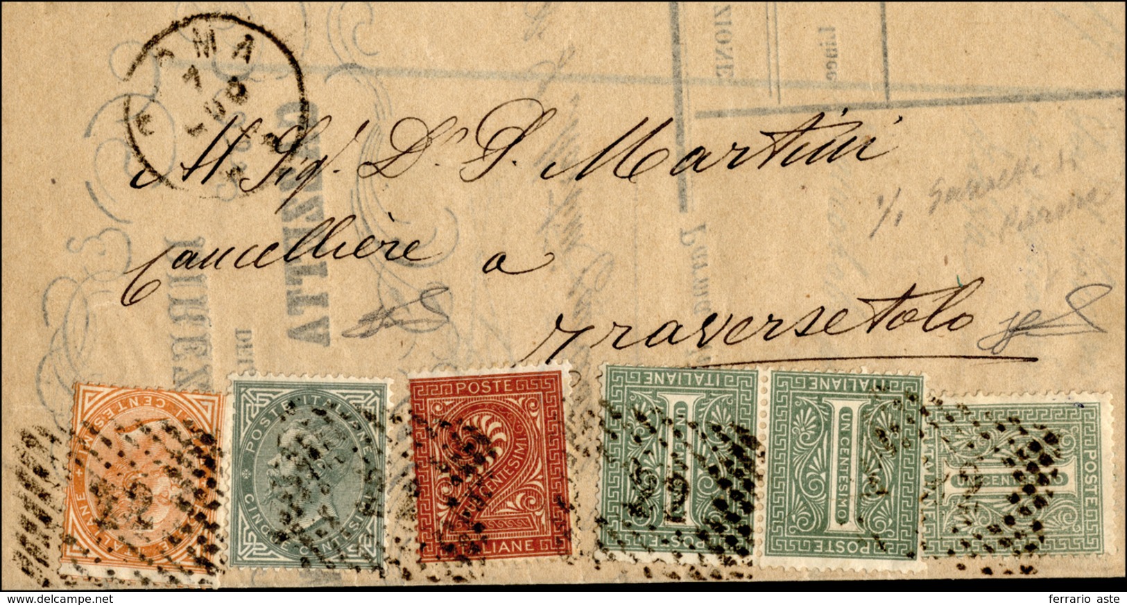 1238 1870 - 1 Cent. Una Coppia E Singolo Di Tinte Differenti, 2 Cent., 5 Cent., 10 Cent., De La Rue, Tira... - Autres & Non Classés