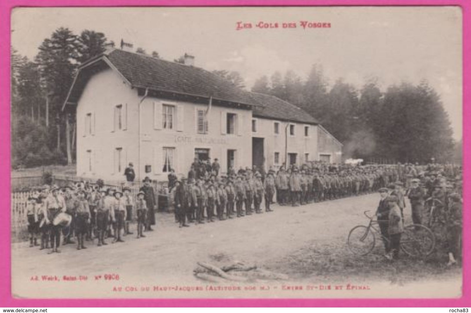 88 VOSGES - HAUT - JACQUES Au Col , Militaires Très Animée - Other & Unclassified