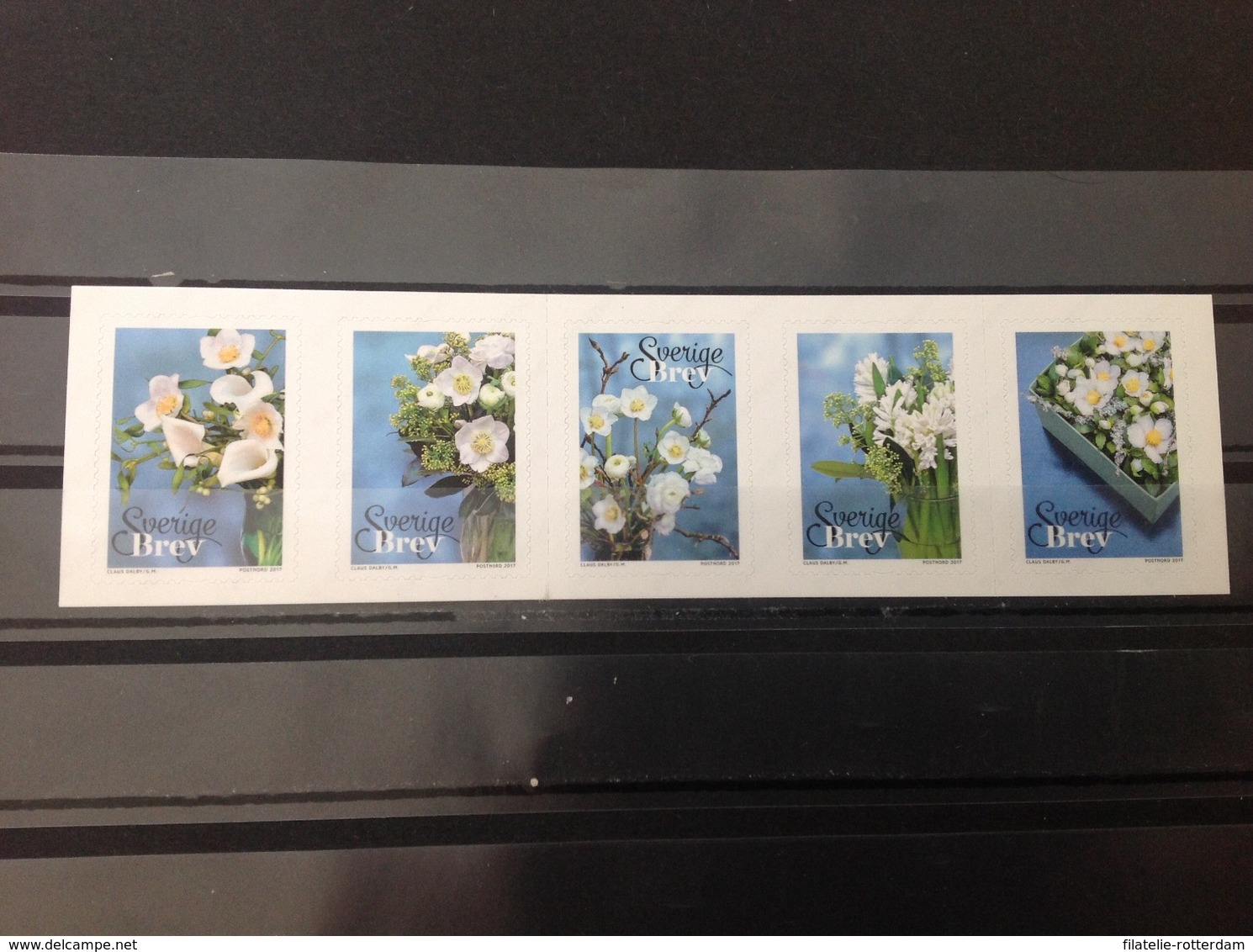 Zweden / Sweden - Postfris / MNH - Complete Set Winterbloemen 2017 - Ungebraucht