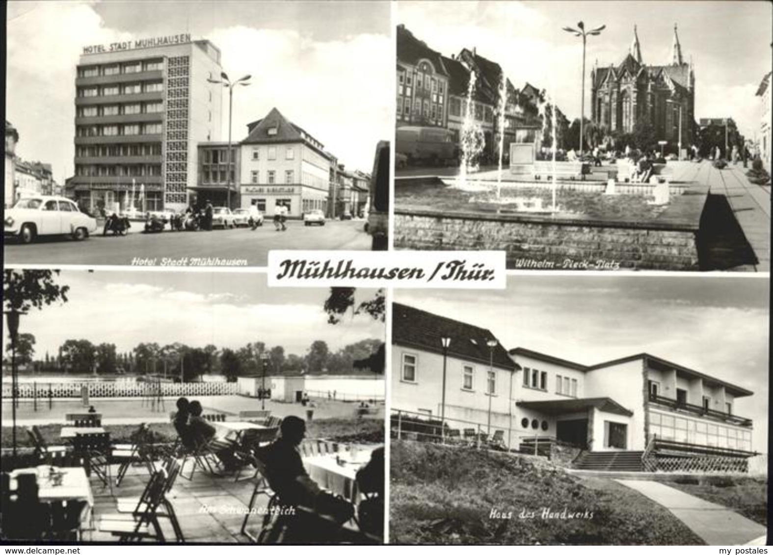 41271801 Muehlhausen Thueringen Haus Des Handwerks Wilhelm Pieck Platz Muehlhaus - Muehlhausen