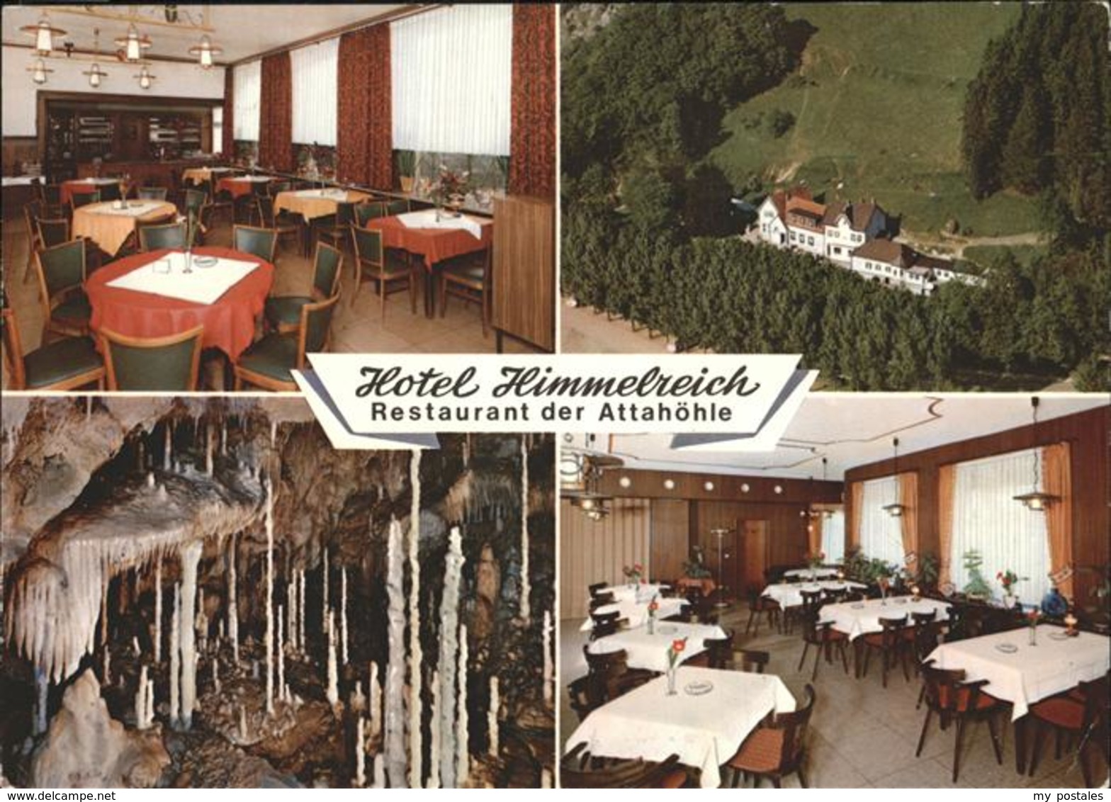 41273828 Attendorn Hotel Himmelreich Luftaufnahme Attahoehle Attendorn - Attendorn