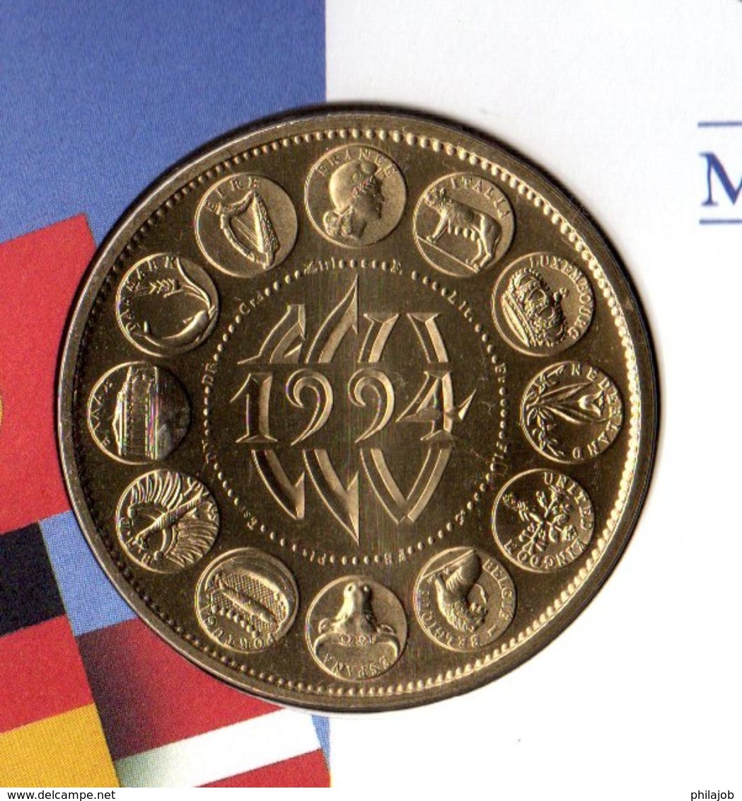 Enveloppe Philatélique Numismatique 1er Jour N°tée " ELECTIONS EUROPEENNES / ETOILES " N° YT 2860. Parfait état ! - Covers