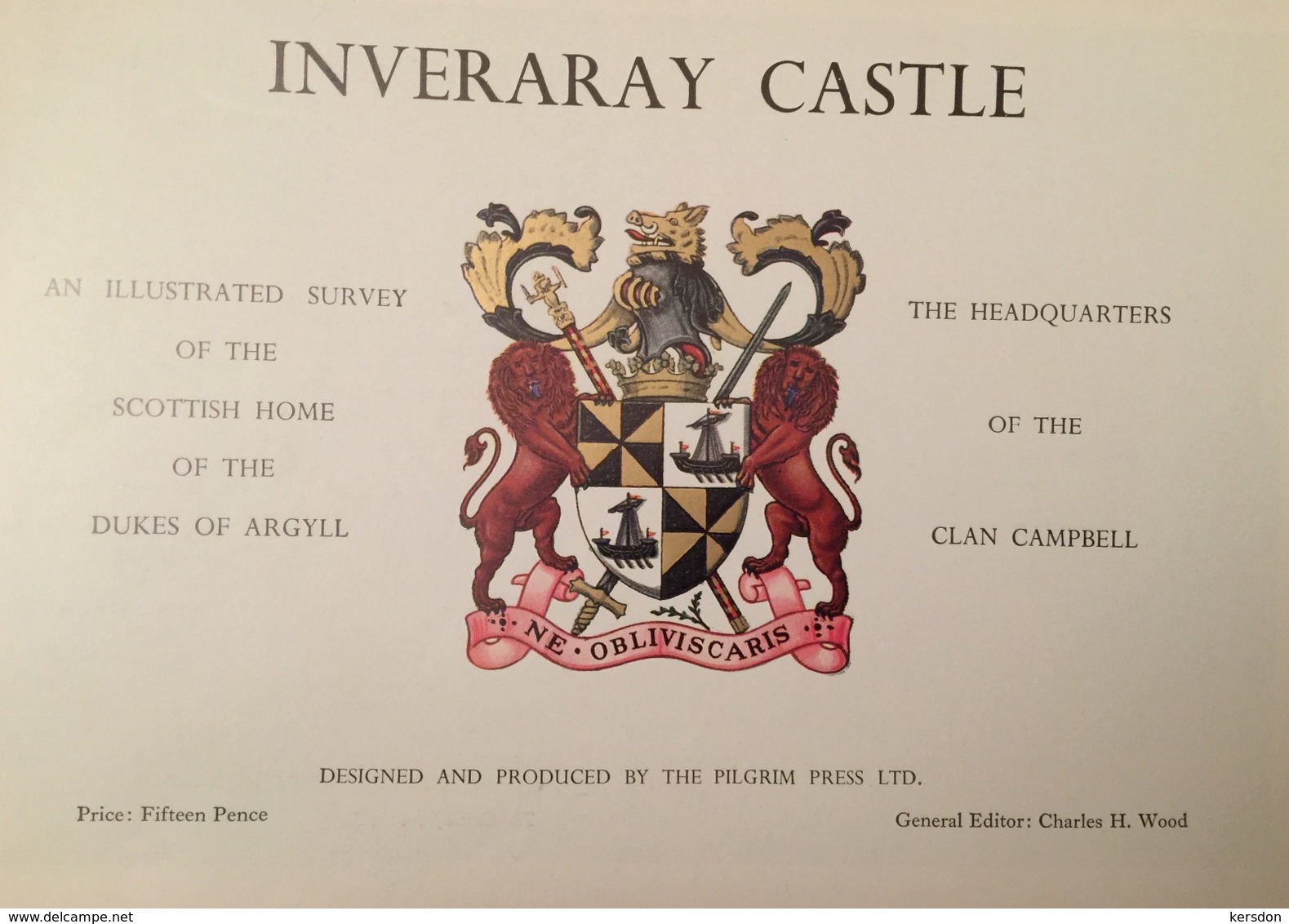 Brochure Du Château D’Inveraray - Europe