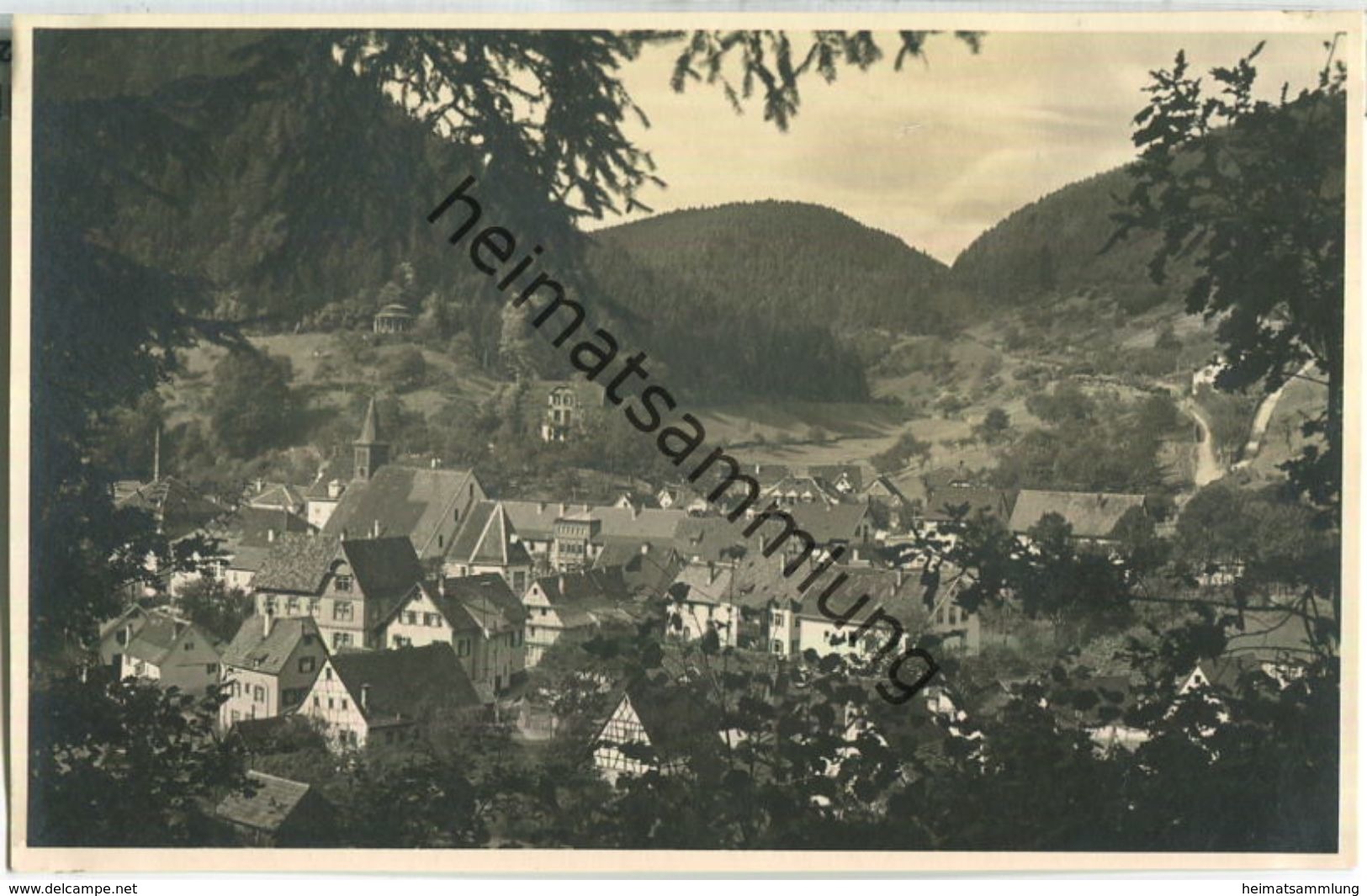 Bad Teinach - Foto-AK Ohne Verlagsangabe Ca. 1930 - Bad Teinach