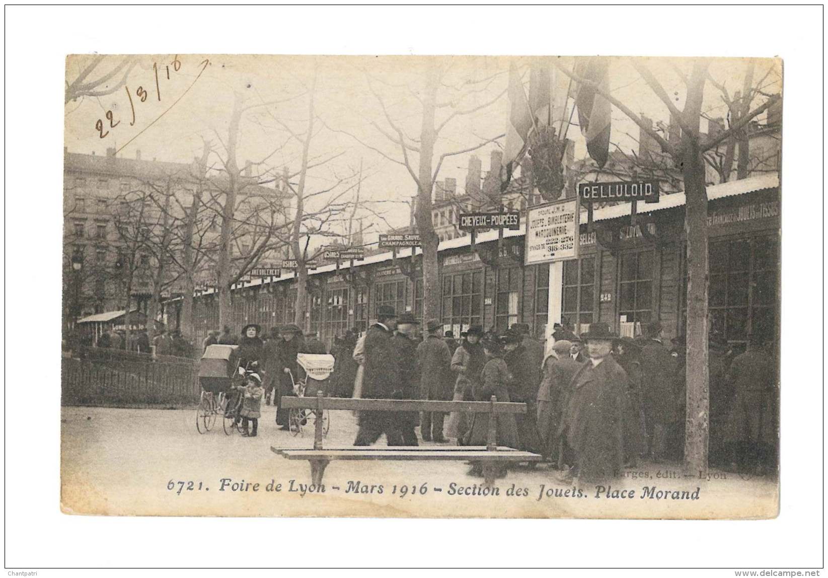 Foire De Lyon - Mars 1916 - Section Des Jouets - Place Morand - 4147 - Expositions