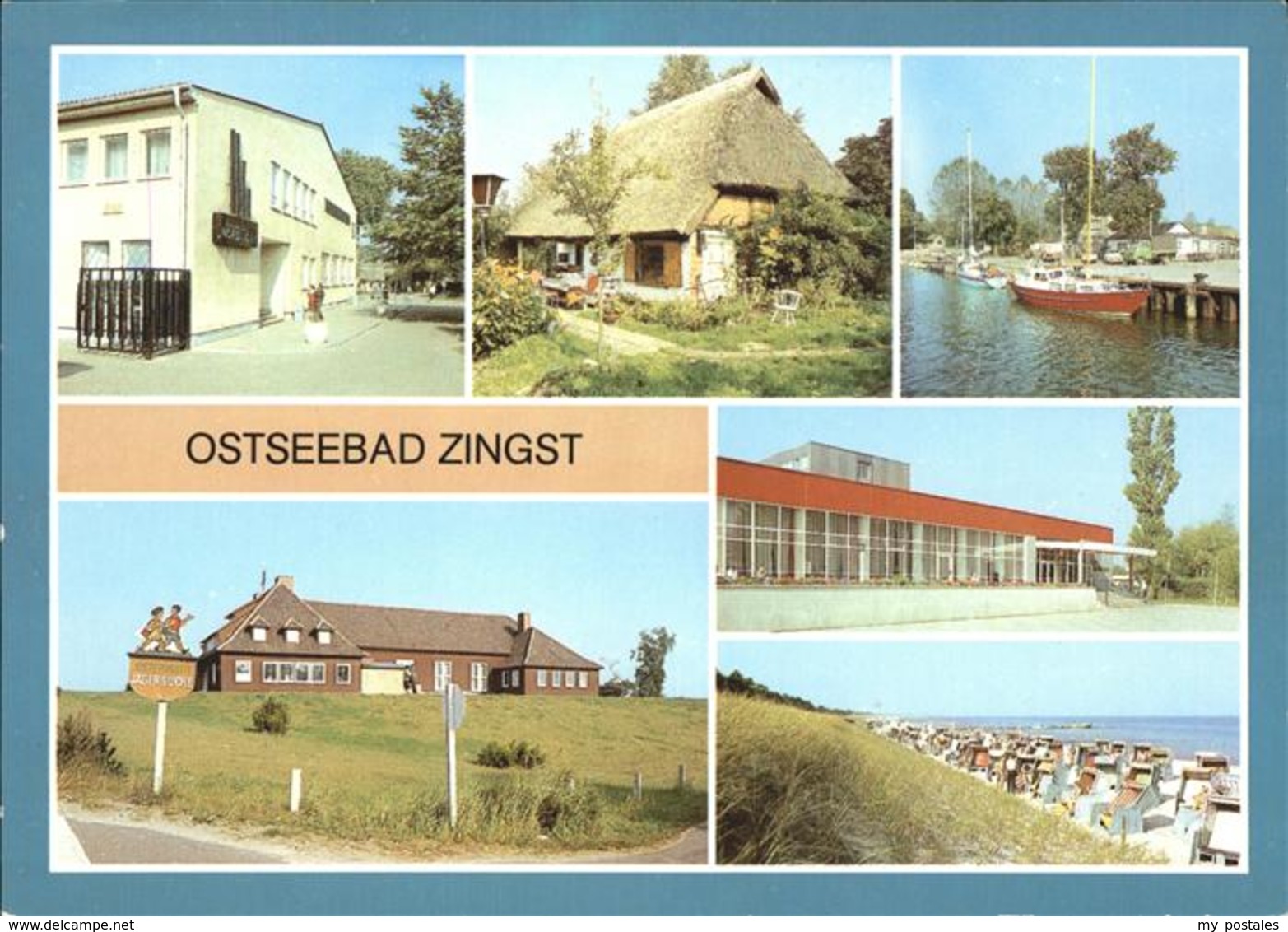 71280448 Zingst Ostseebad FDGB Restaurant Nordlicht Kurhaus Strand Zingst - Zingst