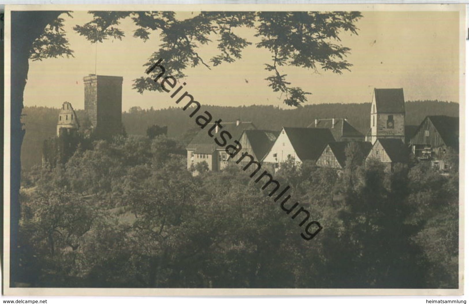 Zavelstein - Foto-AK Ohne Verlagsangabe Ca. 1930 - Bad Teinach