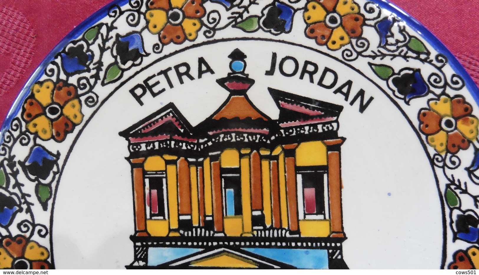 Jordanie : Asie :Assiette   Murale  De Décoration :céramique :diamètre 21.5 Cm - Piatti