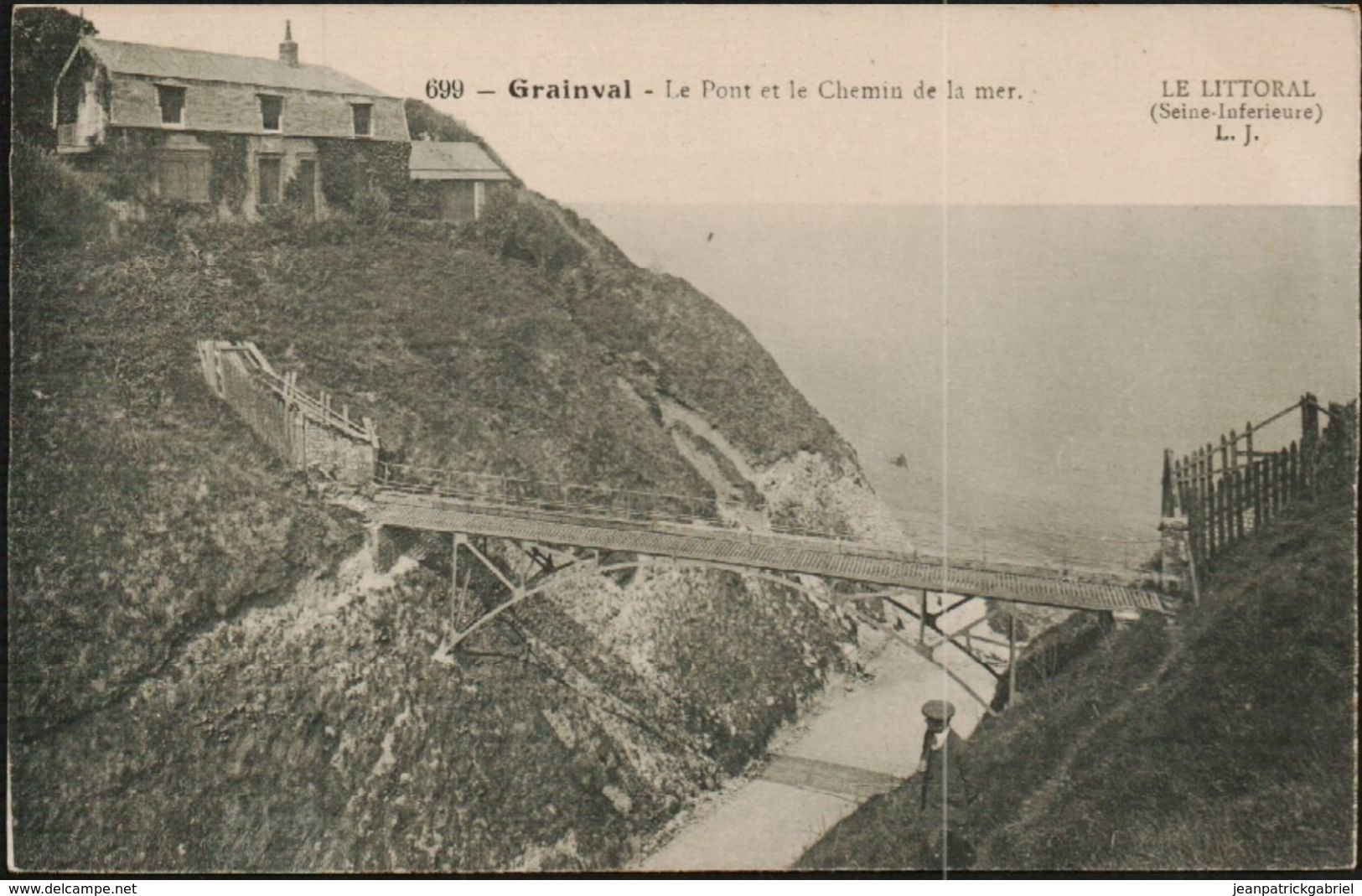 Grainval Le Pont Et Le Chemin De La Mer - Otros & Sin Clasificación