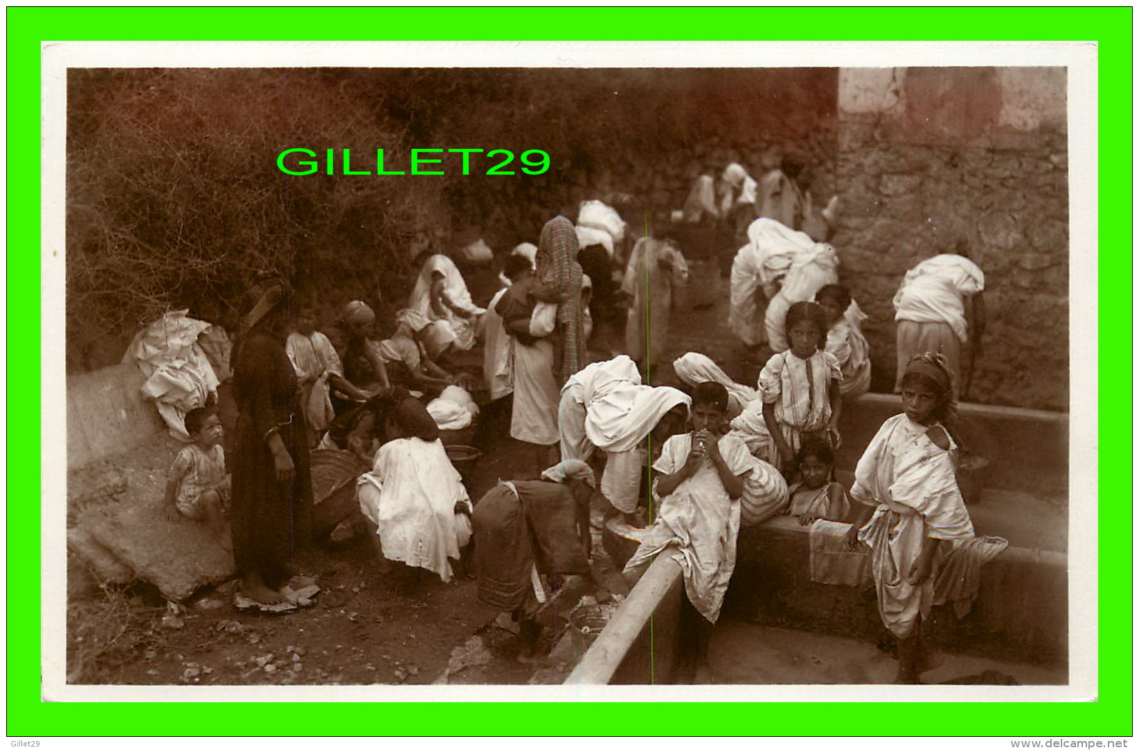 MAROC - SCENES, FEMMES AU LAVOIR -  ÉDITION LA CIGOGNE - - Autres & Non Classés