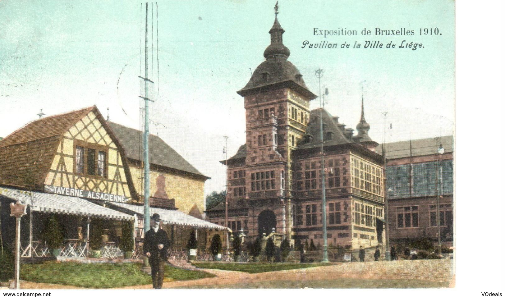 Bruxelles - CPA - Brussel - Exposition 1910 - Pavillon De La Ville De Liège - Expositions Universelles