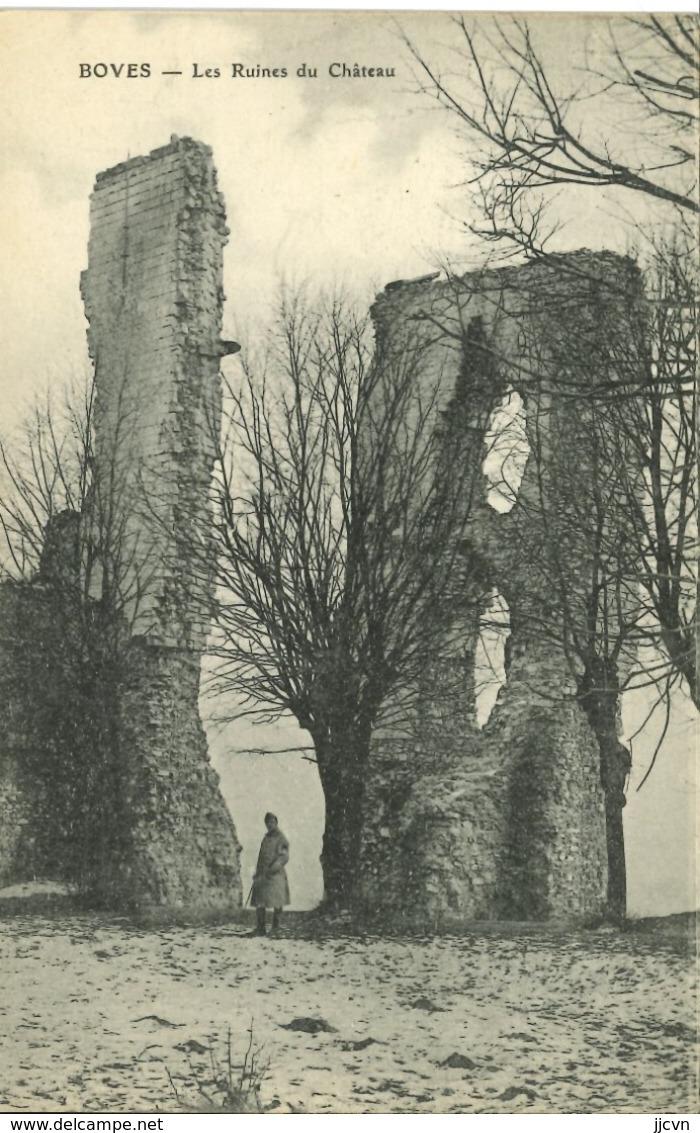 Boves - Les Ruines Du Château - (rare) - Boves