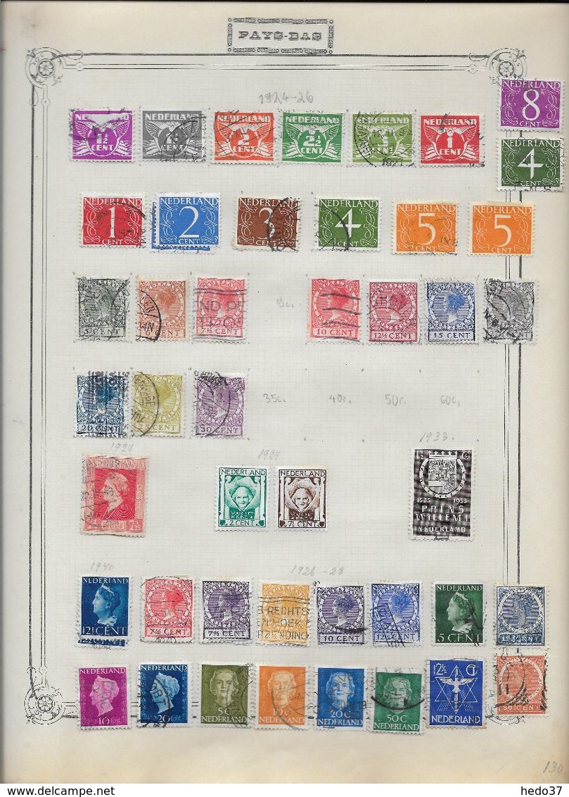 Pays Bas - Collection Vendue Page Par Page - Timbres Oblitérés / Neufs * - B/TB - Colecciones Completas