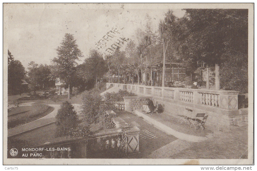 Luxembourg - Mondorf  Les Bains - Le Parc - 1937 - Mondorf-les-Bains