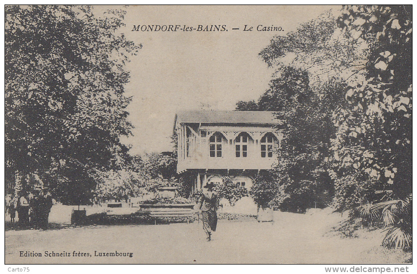 Luxembourg - Mondorf  Les Bains - Le Casino - Editions Schneitz Frères - Bad Mondorf