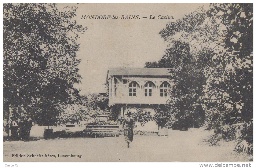 Luxembourg - Mondorf  Les Bains - Le Casino - Editions Schneitz Frères - Mondorf-les-Bains