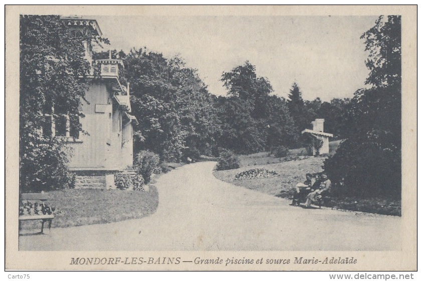 Luxembourg - Mondorf  Les Bains - Grande Piscine Et Source Marie-Adélaïde - Bad Mondorf