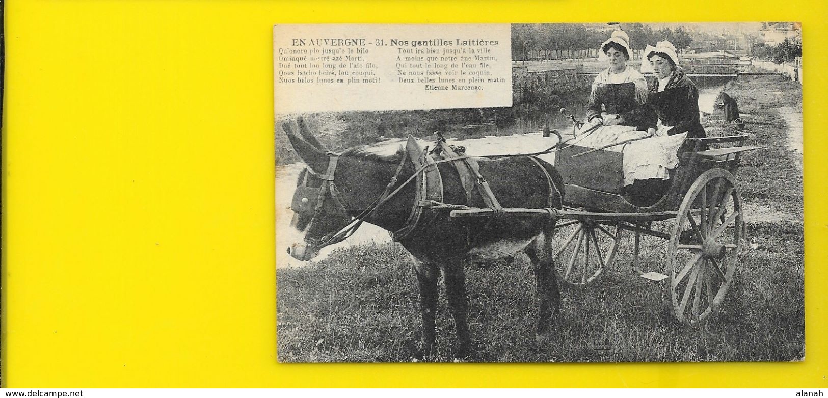 Auvergne Nos Gentilles Laitières Métier () Puy De Dôme (63) - Andere & Zonder Classificatie