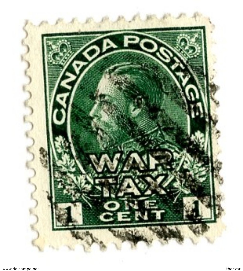 W6138  Canada War Tax 1915 Scott #MR1 (o) Offers Welcome! - Impôts De Guerre