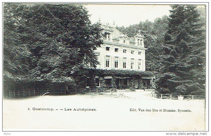 Oostcamp. Château Les Aubépines. - Oostkamp