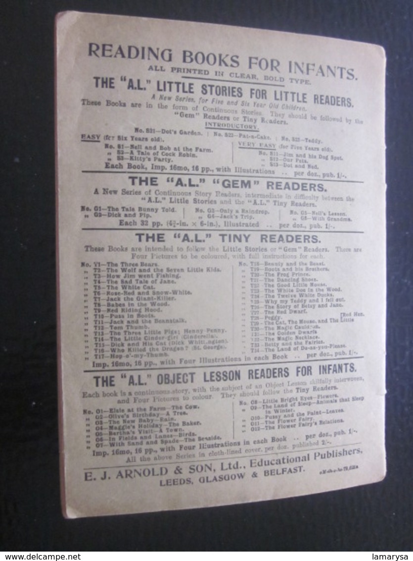 The Magic Cauldron Note Book "A.L."Tiny Readears Being stories and pictures for a little Ones Arnold & Sons Ltd Leeds Gl