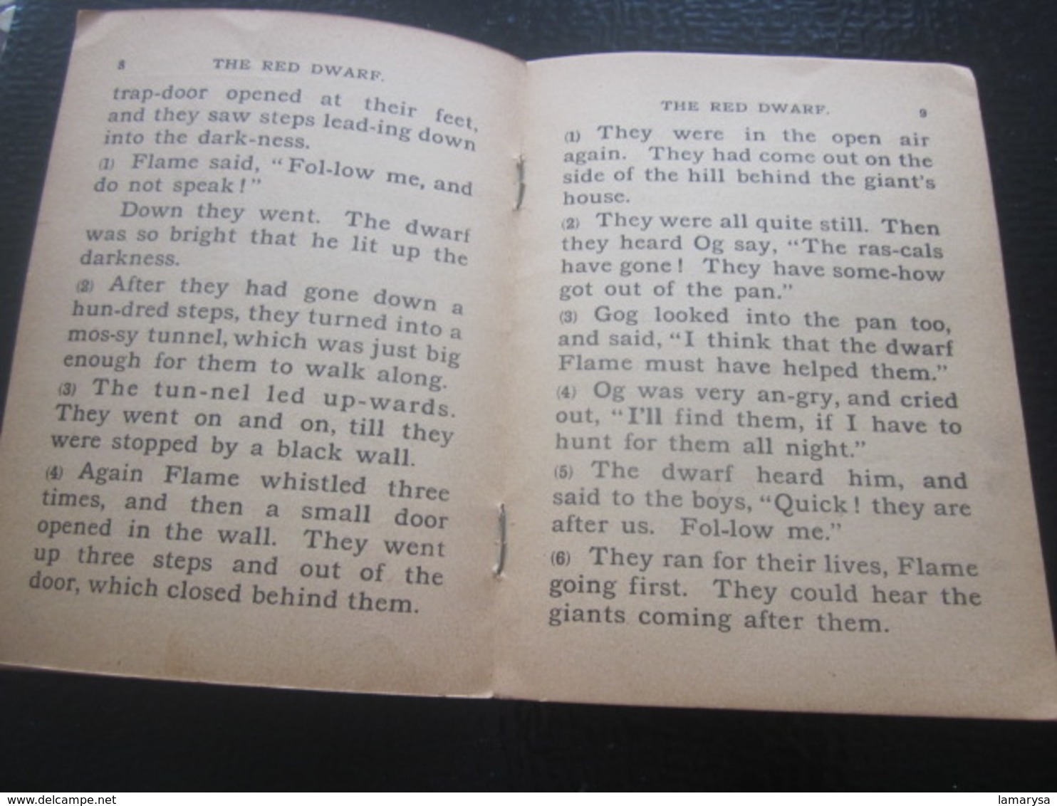 The Red Dwarf Note Book The "A.L."Tiny Readears Being stories and pictures for a little Ones Arnold & Sons Ltd Leeds Gla