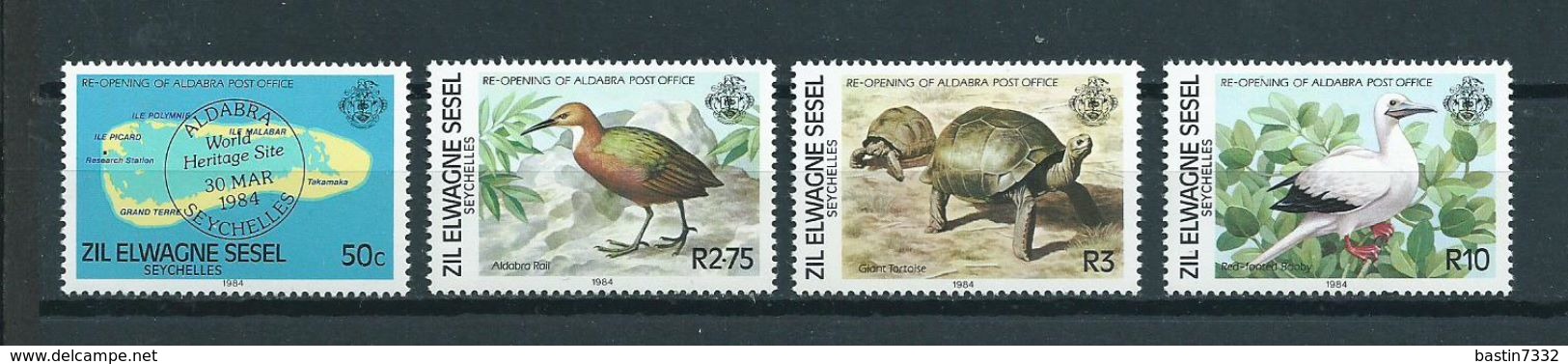 1984 Seychellen/Seychelles Complete Set Animals,birds,oiseaux MNH/Postfris/Neuf Sans Charniere - Seychellen (1976-...)