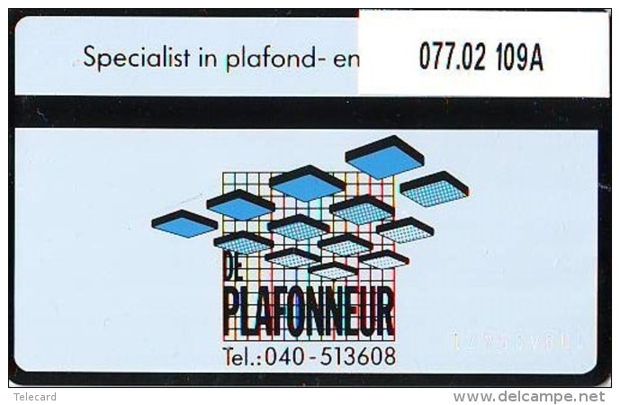 Telefoonkaart  LANDIS&amp;GYR  NEDERLAND * RCZ.077.02  109A * Plafonneur * TK * ONGEBRUIKT * MINT - Privé