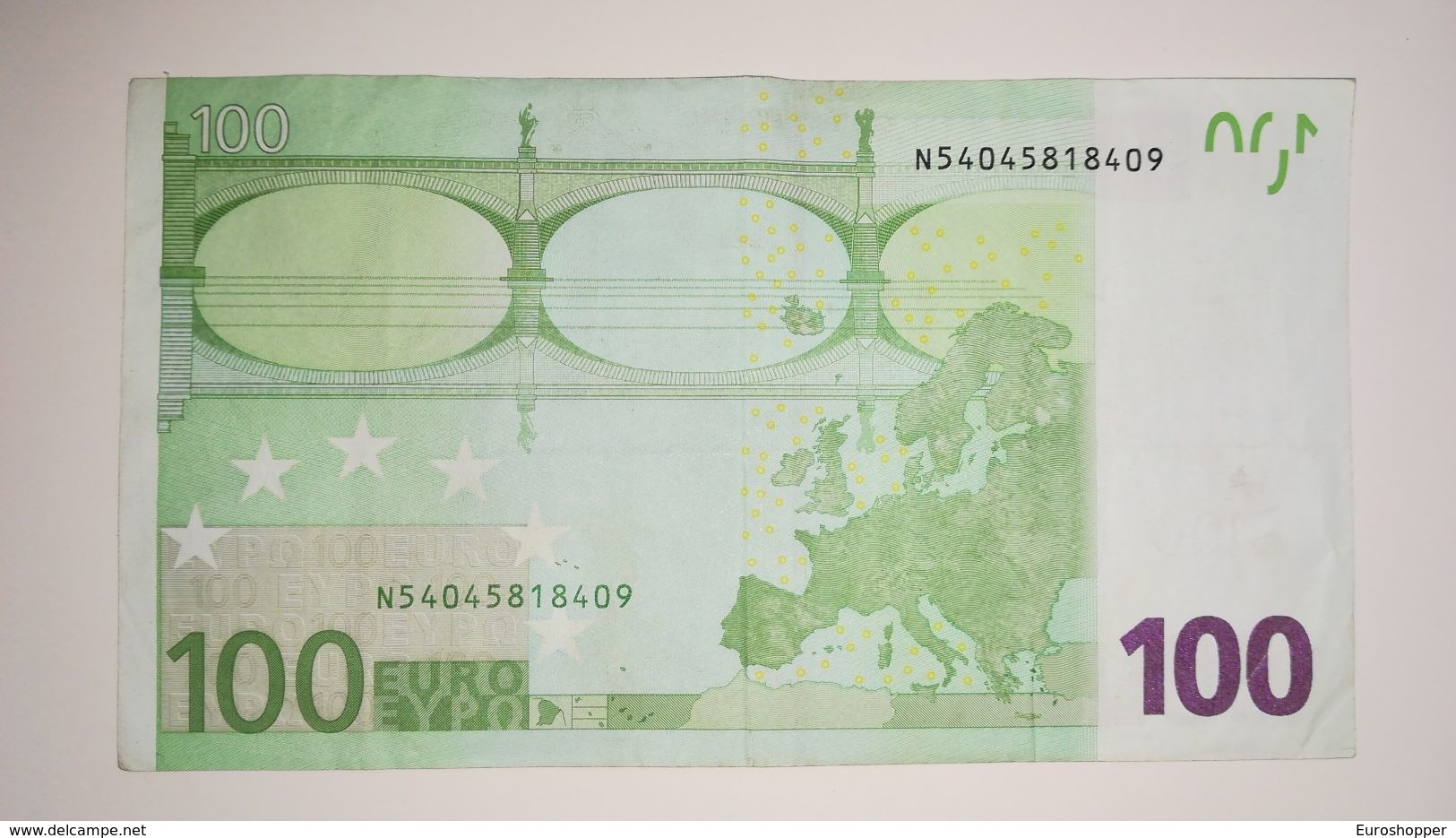 EURO- AUSTRIA 100 EURO (N) F002 Sign TRICHET - 100 Euro