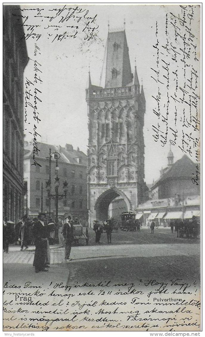 AK 0883  Prag - Pulverthurm Um 1904 - Tschechische Republik