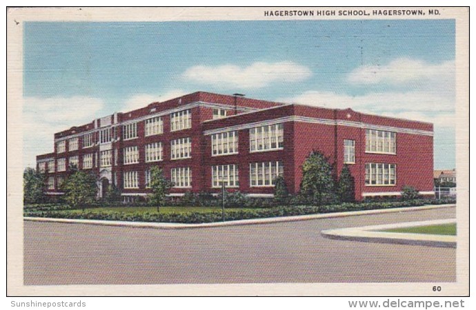 Maryland Hagerstown High School 1946 - Hagerstown
