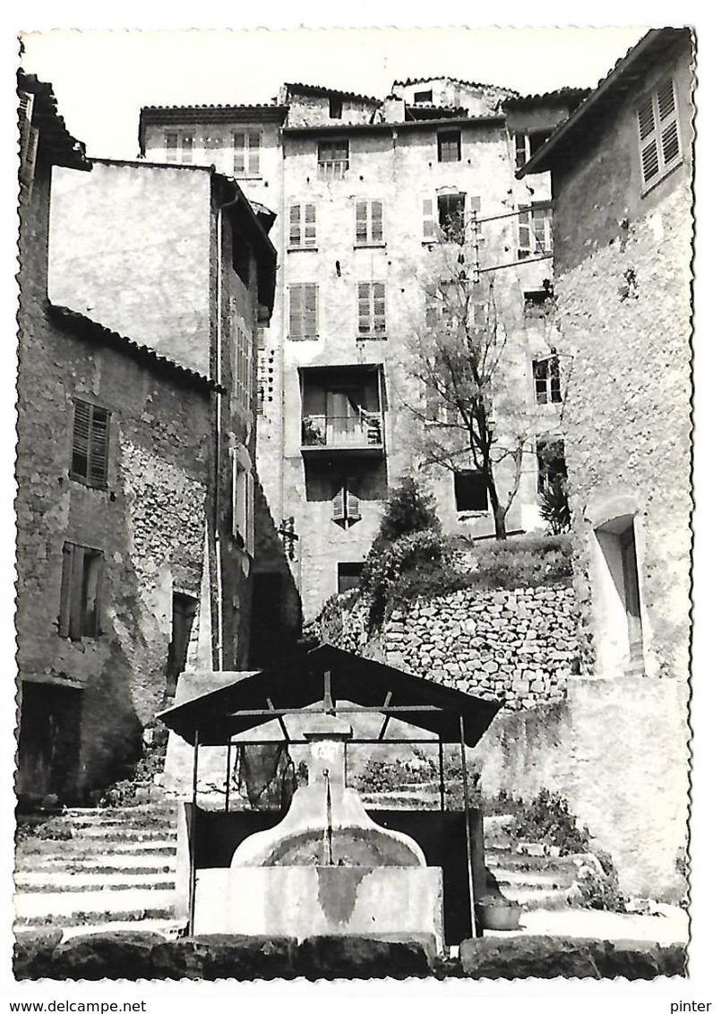 CALLAS - Rue Villerme Et Sa Fontaine - Callas