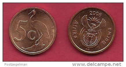 SOUTH AFRICA, 2006, 5 X 5 Cent Coin, One Of The Year Offered And 4 Years To My Choice C2140 - Zuid-Afrika