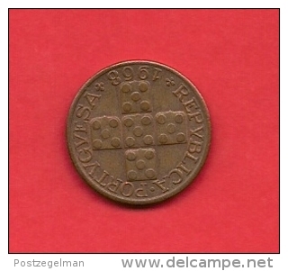 PORTUGAL, 1968, XF Circulated Coin, 20 Centavos, Bronze,   KM 584, C1829 - Portugal