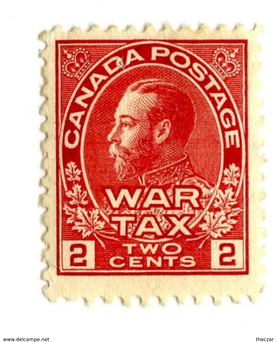 W6172  Canada 1915 Scott #MR2* Offers Welcome! - War Tax