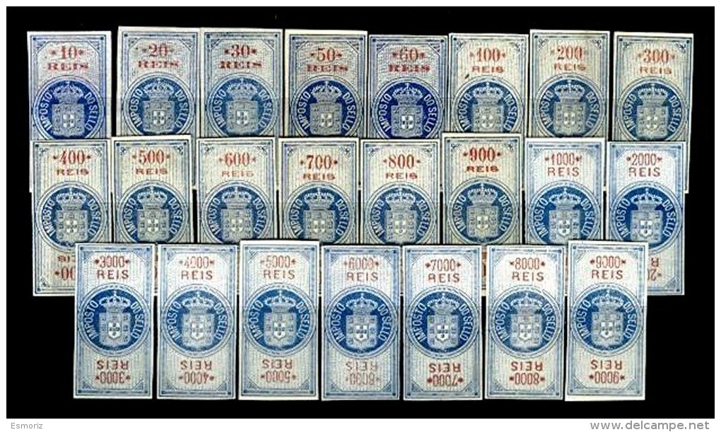 AZORES, Stamp Duty, PB 11/33, (*) MNG, F/VF, Cat. &euro; 450 - Neufs
